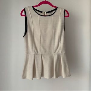Dynamite sleeveless peplum top